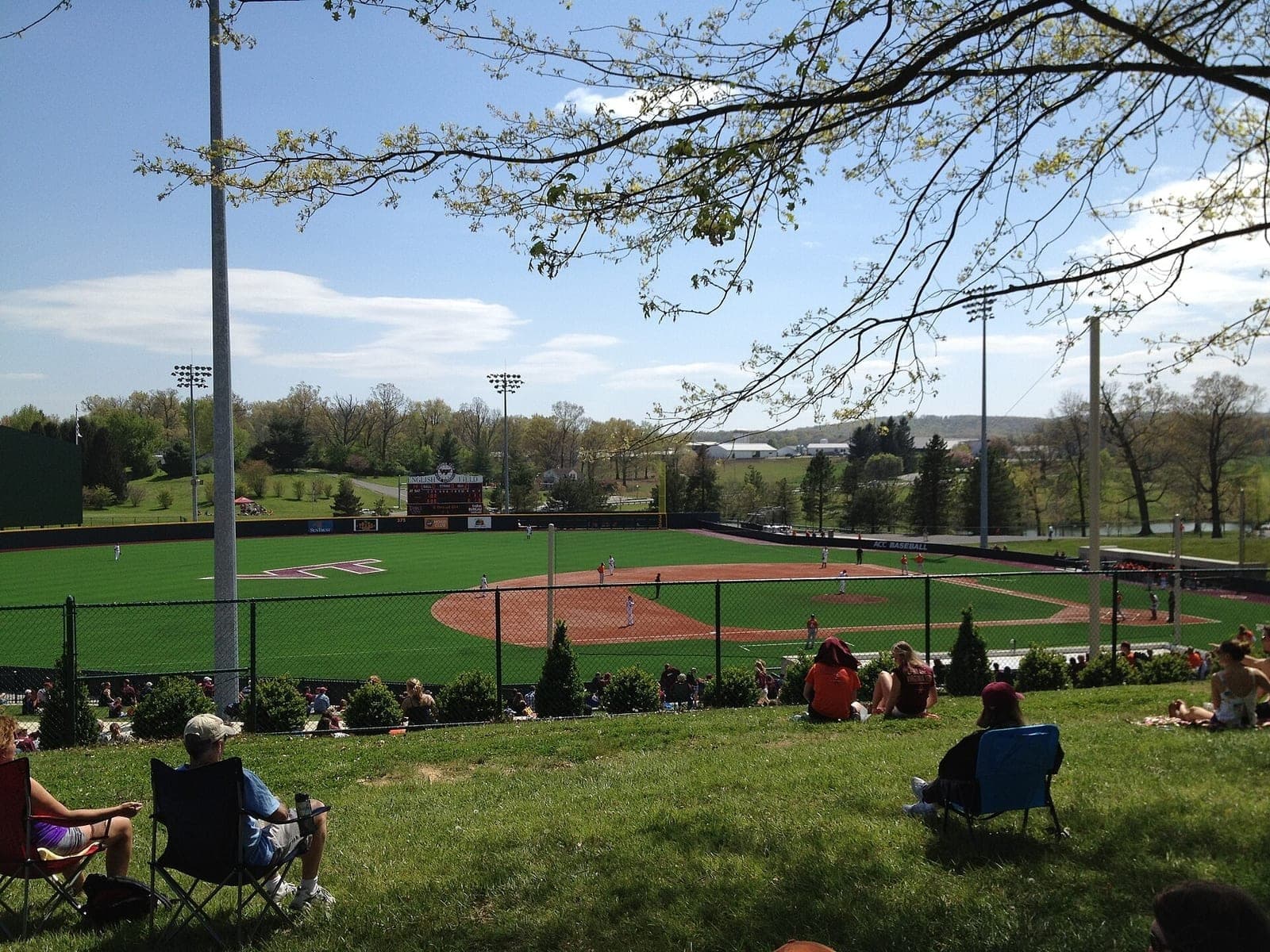 English Field in April 2012, years before the rebuild that added Atlantic Union Bank Park