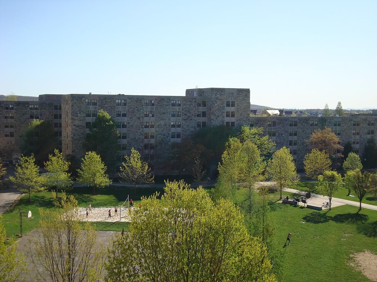 Pritchard Hall on the Upper Quad