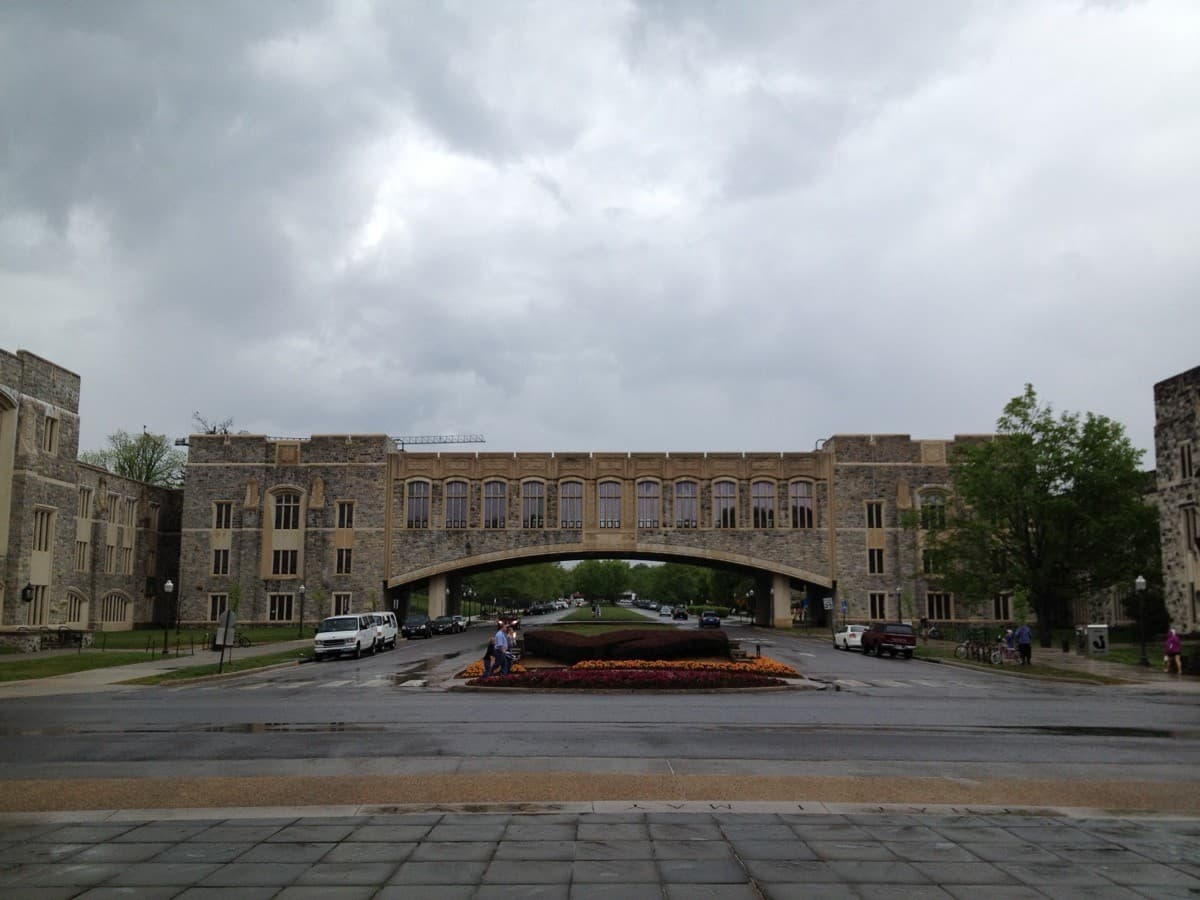 The Torgersen Pedestrian Bridge
