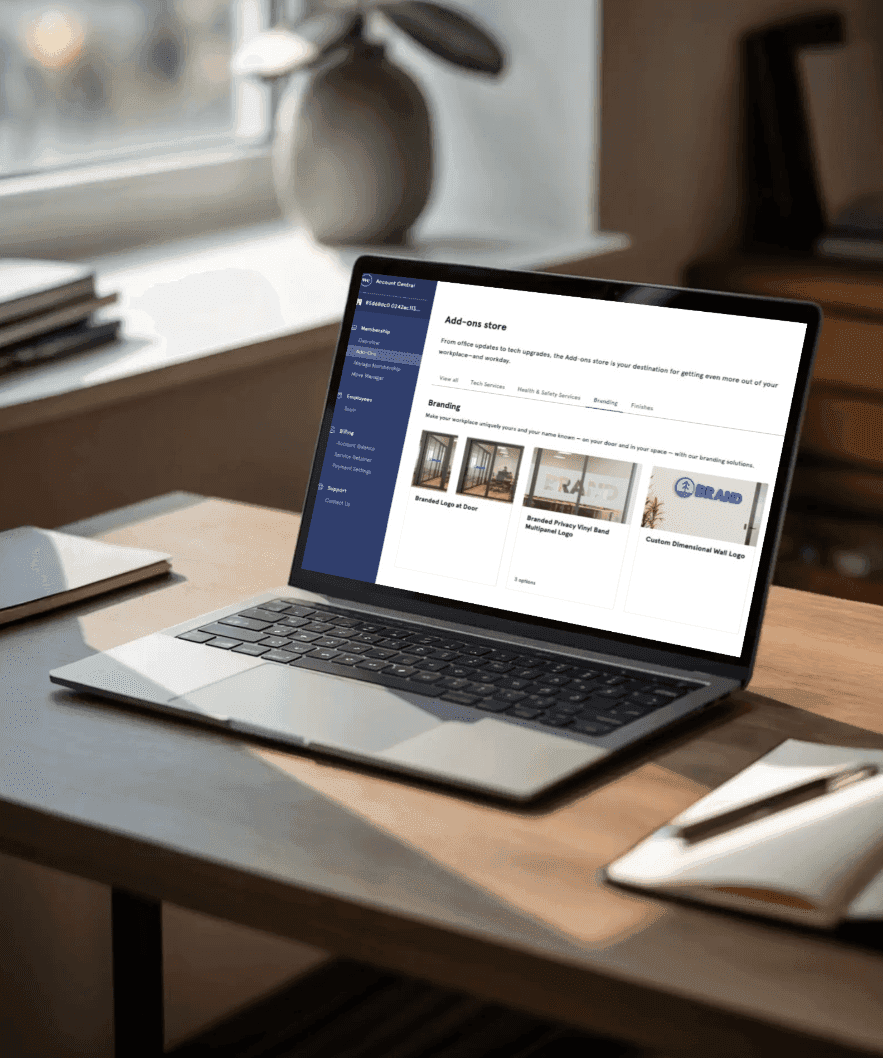 Member Add-Ons Platform for WeWork Locations