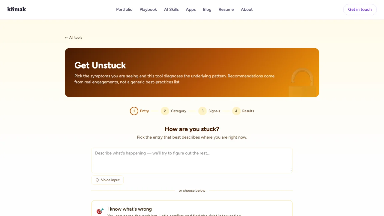 Get Unstuck screenshot