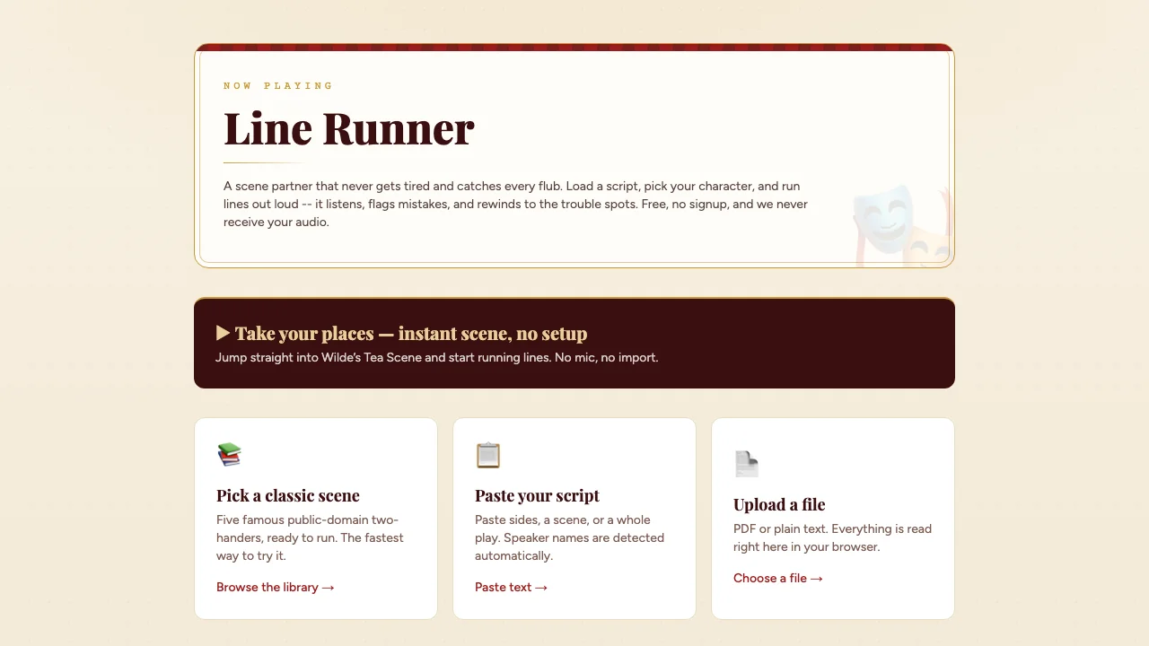 Line Runner screenshot