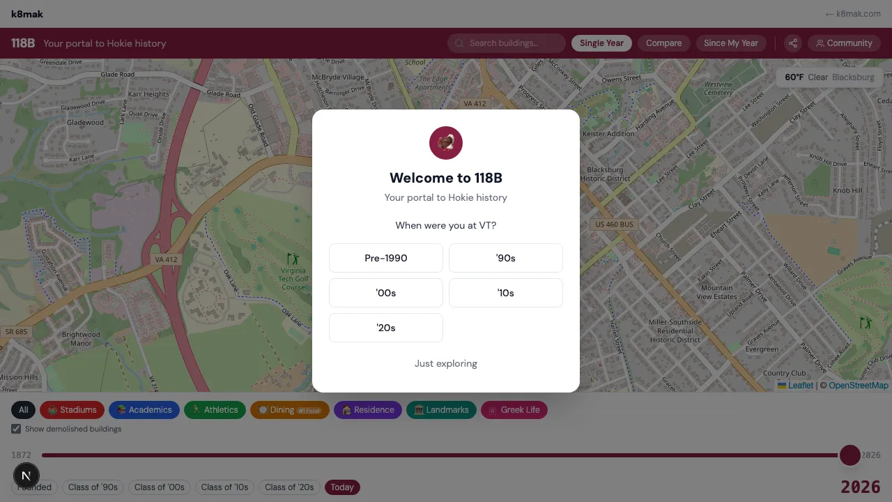 118B Campus Time Machine
